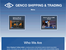 Tablet Screenshot of gencoshipping.com